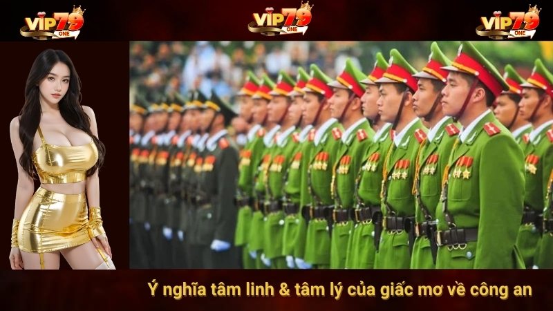 Ý nghĩa tâm linh & tâm lý của giấc mơ về công an